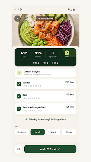 MyFoody: Recipes & Calories Screenshot 0