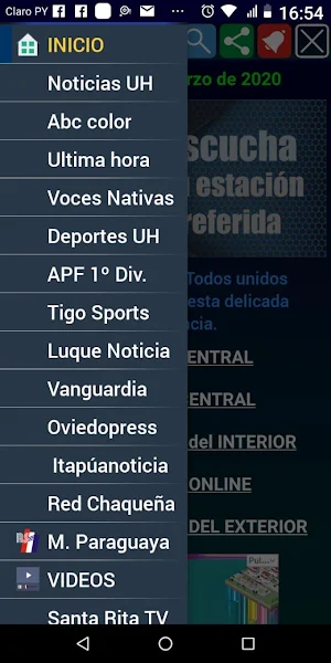 Radios de Paraguay Escucha Paraguay Screenshot 1