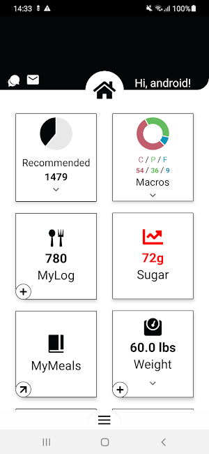 eMed eats™ Screenshot 1
