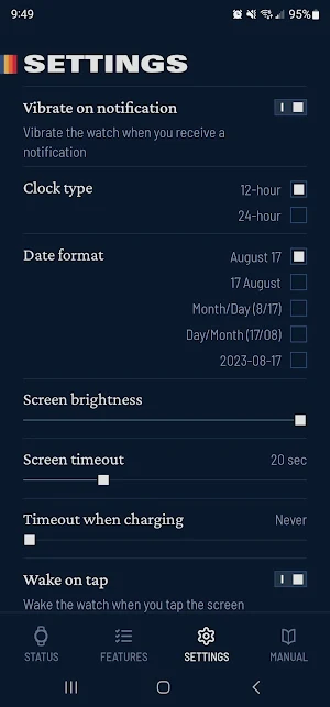 Starfield Watch Screenshot 1