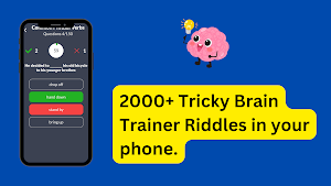 Tricky Brain Trainer Riddles Screenshot 0