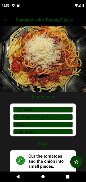 RestaurantDemo Screenshot 2