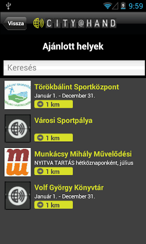 Törökbálint CITY@HAND Screenshot 2