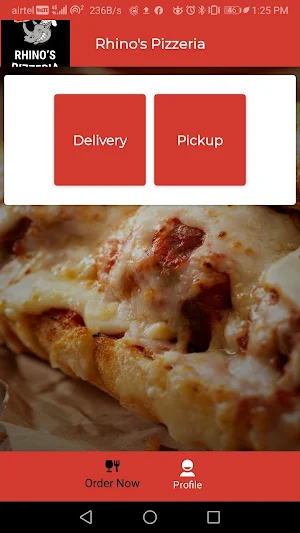 Rhino's Pizzeria Screenshot 1
