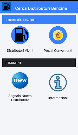 Cerca Distributori Benzina Screenshot 0