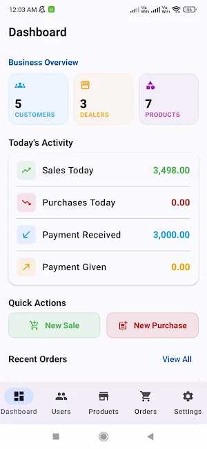 Business Note Inventory Screenshot 0