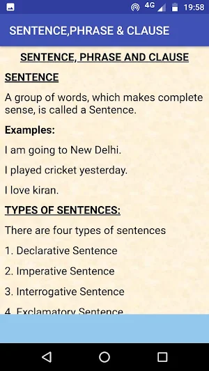 LEARN ENGLISH GRAMMAR Screenshot 3