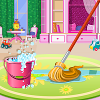 Messy Home Cleanup Doll House