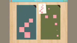 Montessori Pink Tower - Pre-Math Exercises Screenshot 3