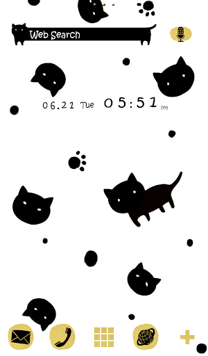 Cute Wallpaper Raining Cats Screenshot 0