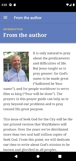 Seek God for the City 2022 Screenshot 0