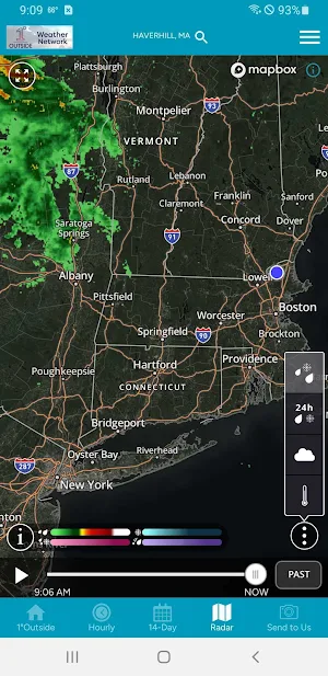 Noyes' 1DegreeOutside Weather Screenshot 3