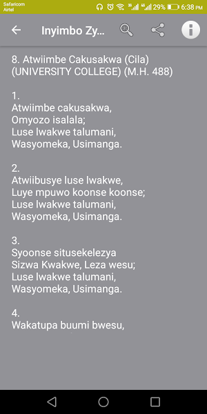 Inyimbo Zyabakristo Screenshot 2