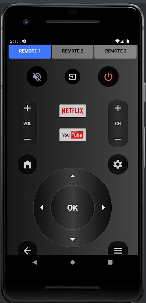 TV Remote Control For Sassin Screenshot 2