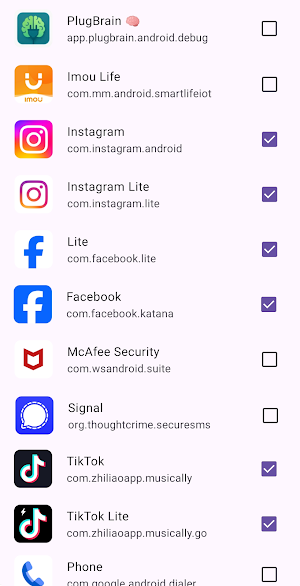 PlugBrain: stop distractions Screenshot 1