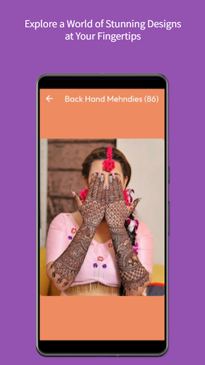 Mehndi Design App Screenshot 2