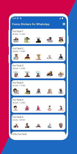 Funny Stickers for Whatsapp Screenshot 0