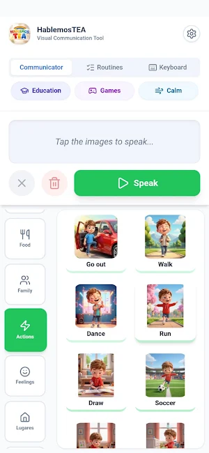HablemosTEA: ASD & Autism App Screenshot 1