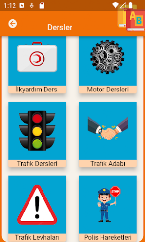 Ehliyet Dersleri ve Sınavları Screenshot 1
