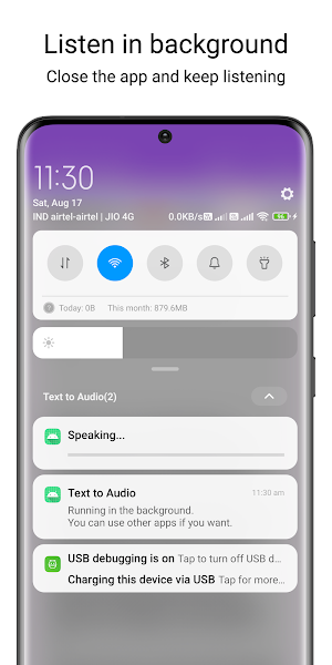 Unlimited Text to Speech (TTS) Screenshot 2