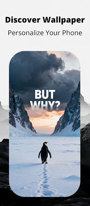 Penguin Mountain Wallpaper Screenshot 0