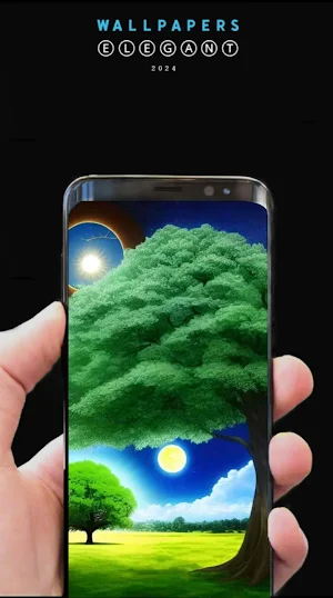 خلفيات طبيعية بذكاء الصناعي Screenshot 1