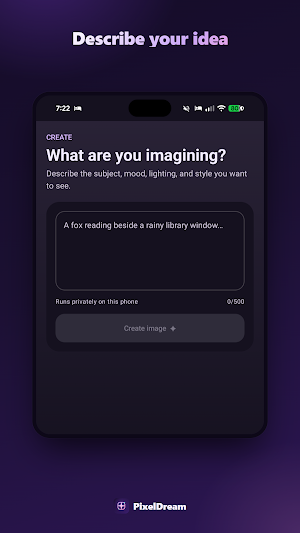 PixelDream: Offline AI Images Screenshot 0