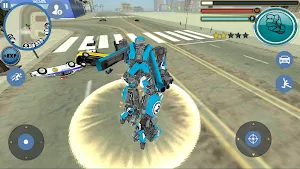 Amazing Robot Car Transforme Futuristic Supercar Screenshot 1