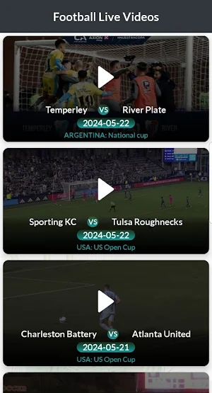Live Football TV HD Streaming Screenshot 0