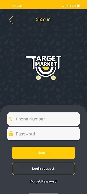 Target Market Screenshot 2