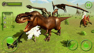 Real Dinosaur Simulator Games – Dino Attack 3D Screenshot 0