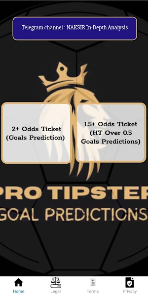 Goal Predictions - Pro Tipster Screenshot 0