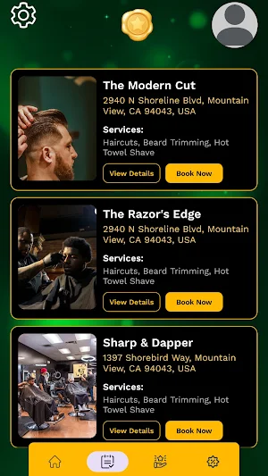 Green Barber Fade Screenshot 2