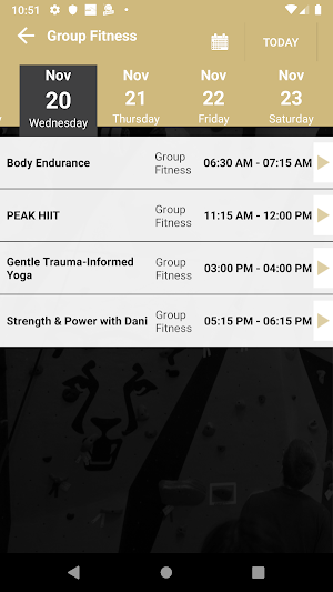 UCCS Campus Recreation Screenshot 1