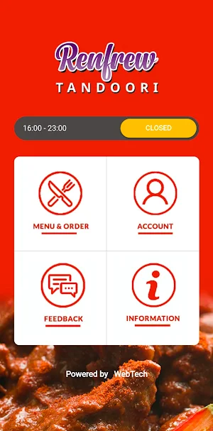 Renfrew Tandoori Screenshot 0