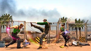 Army Battlefield Kung Fu Karate Fighting Screenshot 3