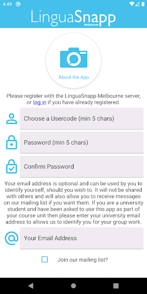 LinguaSnapp Melbourne Screenshot 0