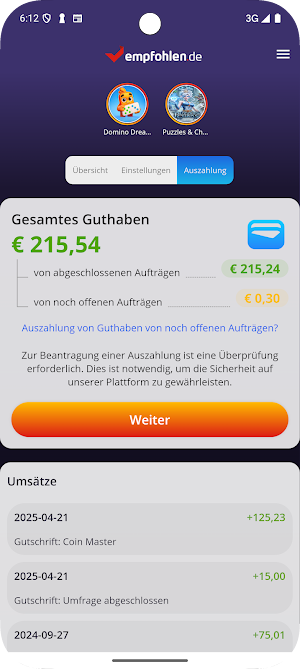empfohlen.de Screenshot 3