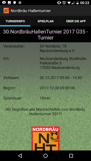 Nordbräu Hallenturnier Screenshot 2