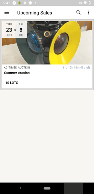 JOHN SANDERS AUCTIONS Screenshot 0