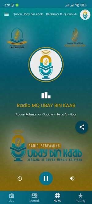Radio MQ UBAY BIN KAAB Screenshot 2