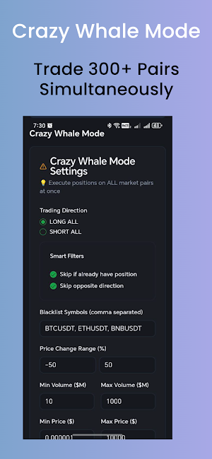 BULKER - Bulk Trading Terminal Screenshot 3