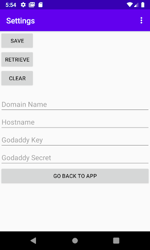 DNS Record Entry Updater Screenshot 1