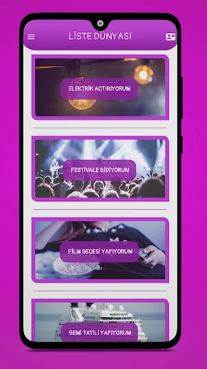 Liste Dünyası Screenshot 3