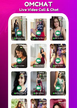 OmChat: Live Video Call & Chat Screenshot 2