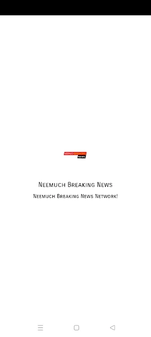 Neemuch Breaking News App Screenshot 0