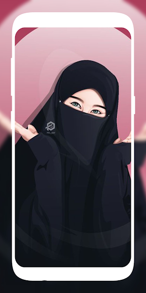 Cute Hijab Girls Wallpaper Screenshot 3