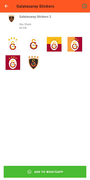 Galatasaray Stickers Screenshot 3