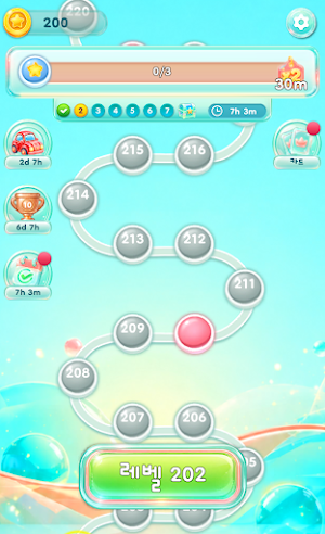 Bubble Pop Glow Screenshot 1