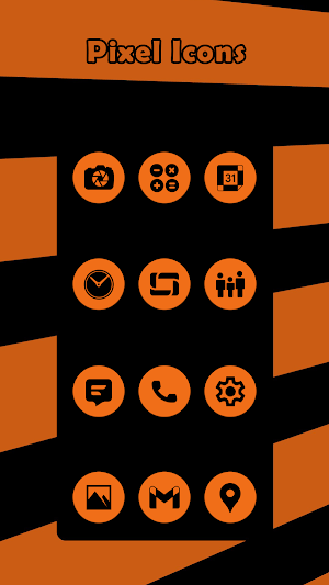 Kesari [Orange] Bharat Icons Screenshot 0
